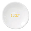 LUCKY RING DISH & EARRINGS