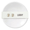 LUCKY RING DISH & EARRINGS