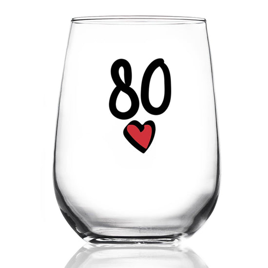 80 HEART WINE GLASS