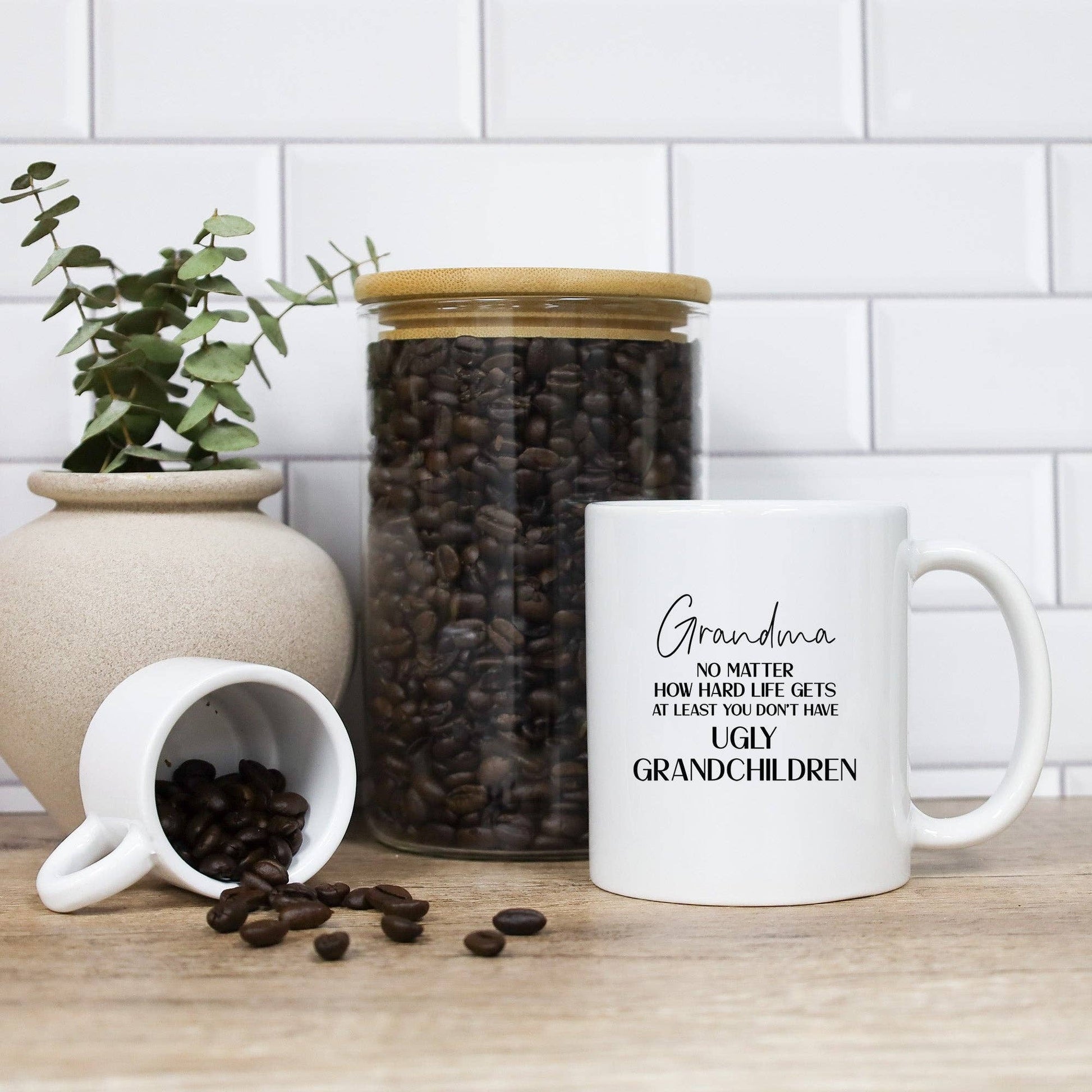 GRANDMA NO MATTER HOW MUG