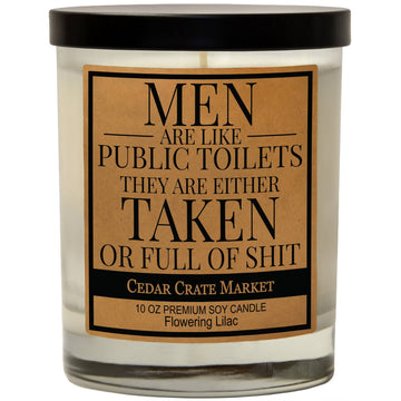 PUBLIC TOILETS CANDLE