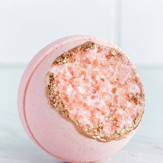 ROSE QUARTZ CRYSTAL GEODE
