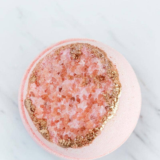 ROSE QUARTZ CRYSTAL GEODE