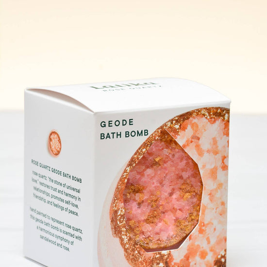 ROSE QUARTZ CRYSTAL GEODE