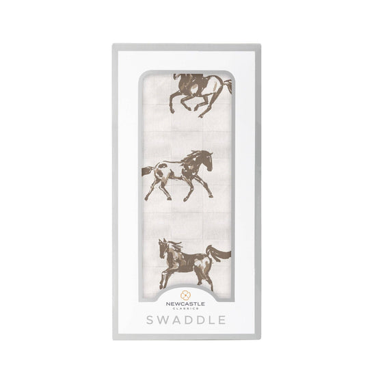 GALLOPING HORSES SWADDLE