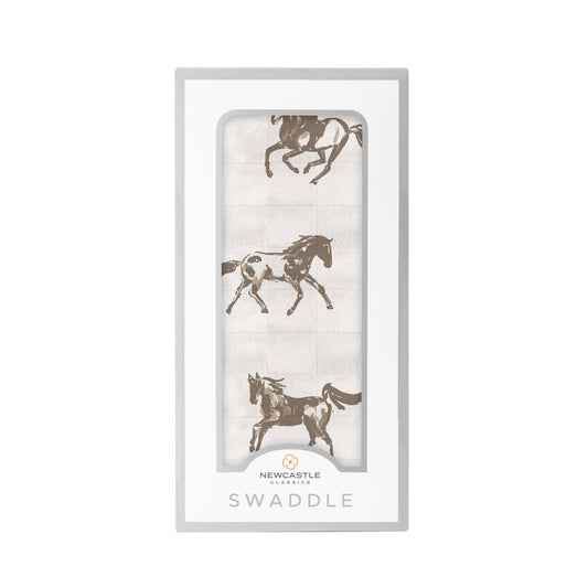 GALLOPING HORSES SWADDLE