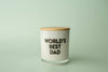 WORLD'S BEST DAD CANDLE