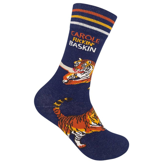 CAROLE FUCKIN BASKIN SOCKS