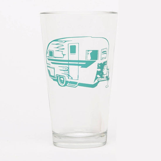 CAMPER TRAILER PINT GLASS