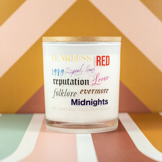 TAYLOR SWIFT ALBUMS CANDLE