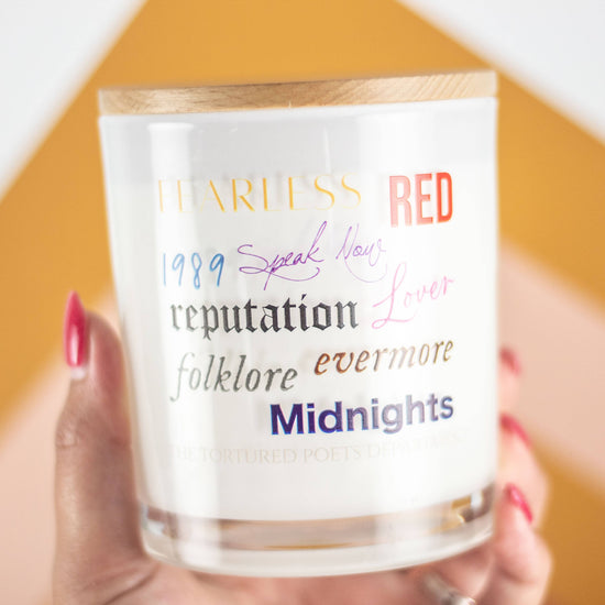 TAYLOR SWIFT ALBUMS CANDLE