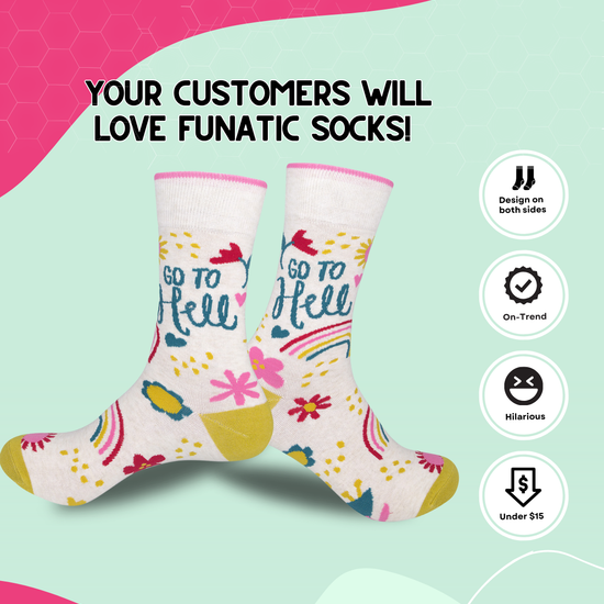 GO TO HELL SOCKS