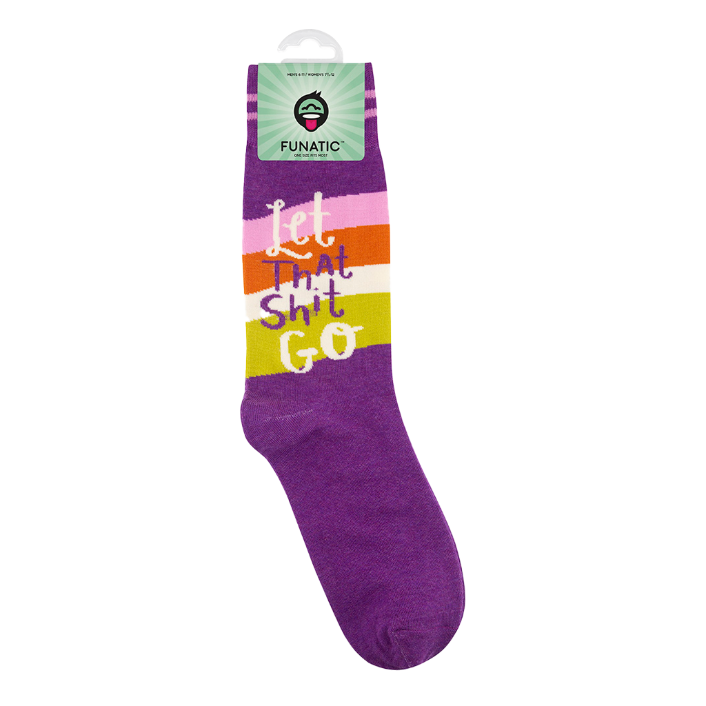 LET THAT SHIT GO SOCKS