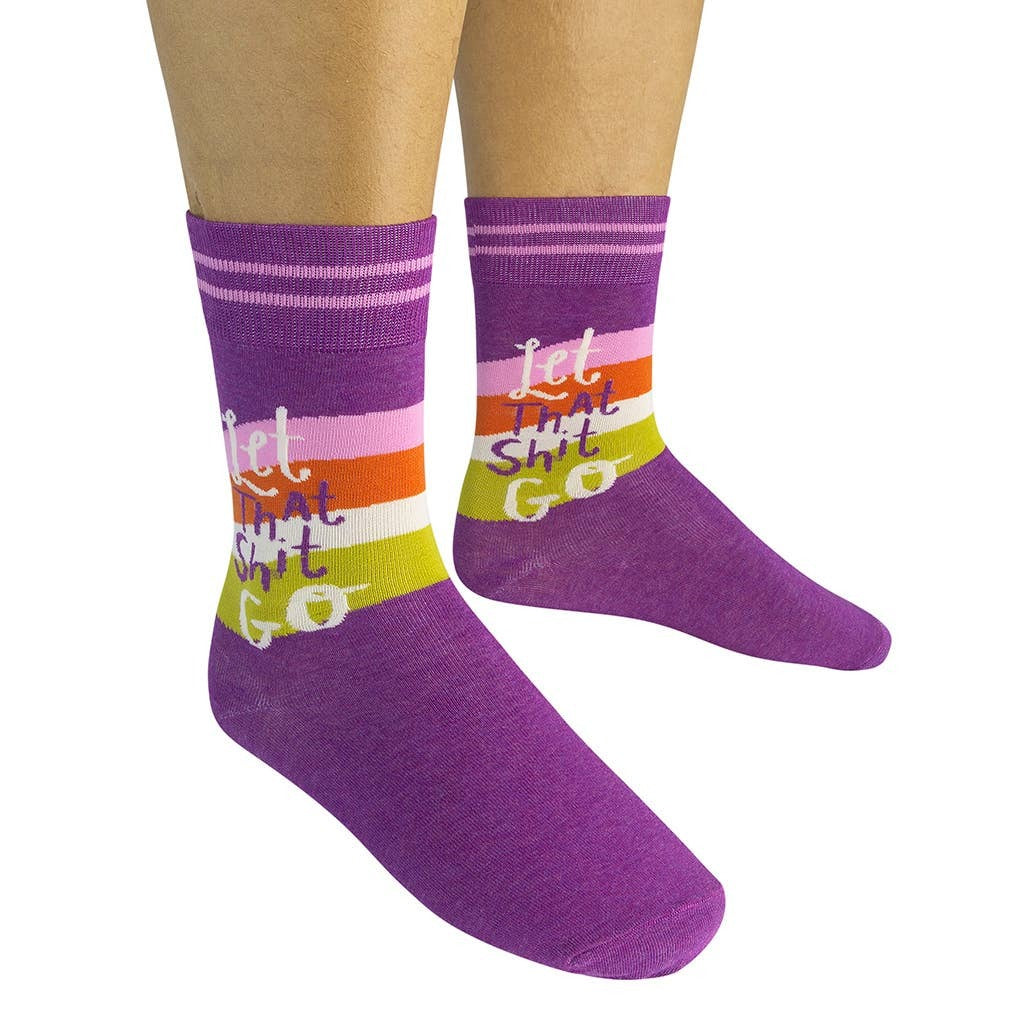 LET THAT SHIT GO SOCKS