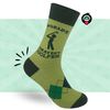 WORLD'S OKAYEST GOLFER SOCKS