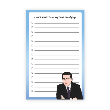 I'M DYING NOTEPAD