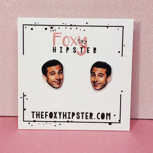 MICHAEL SCOTT STUD EARRINGS