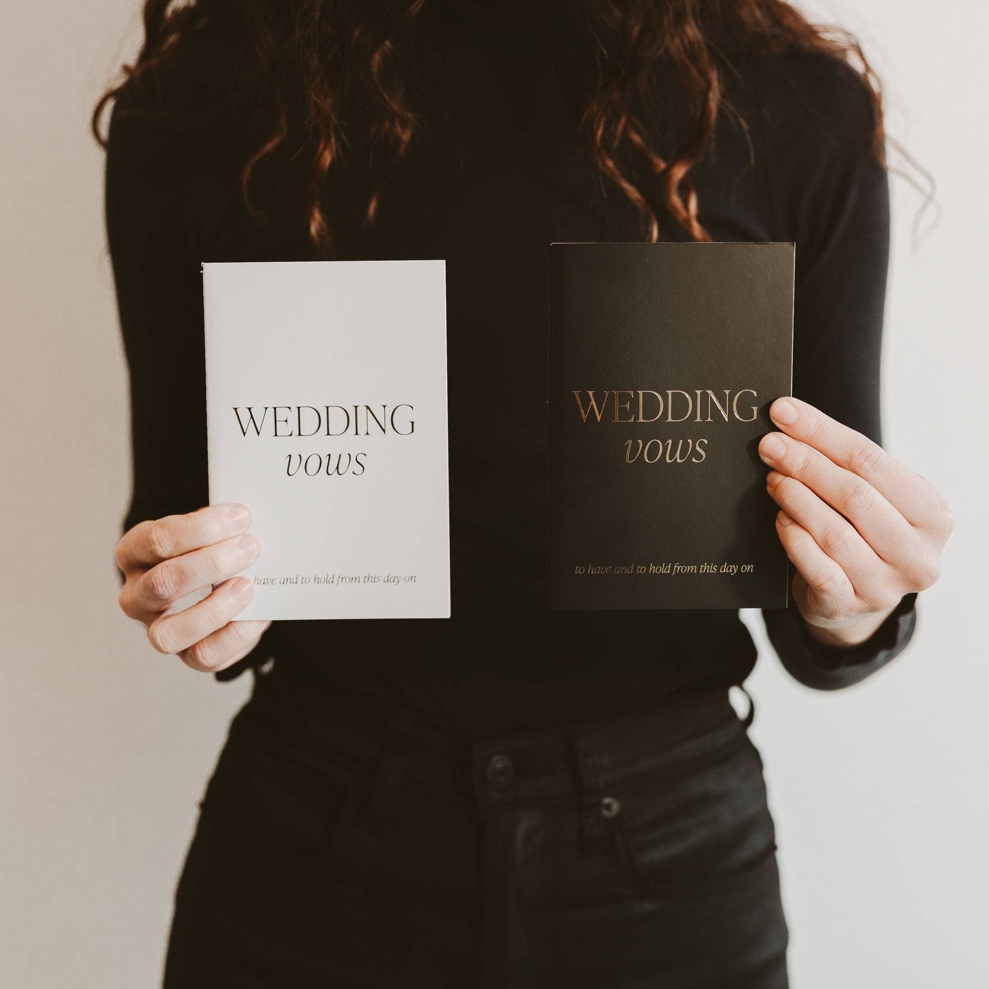 WEDDING VOWS BOOKLET SET