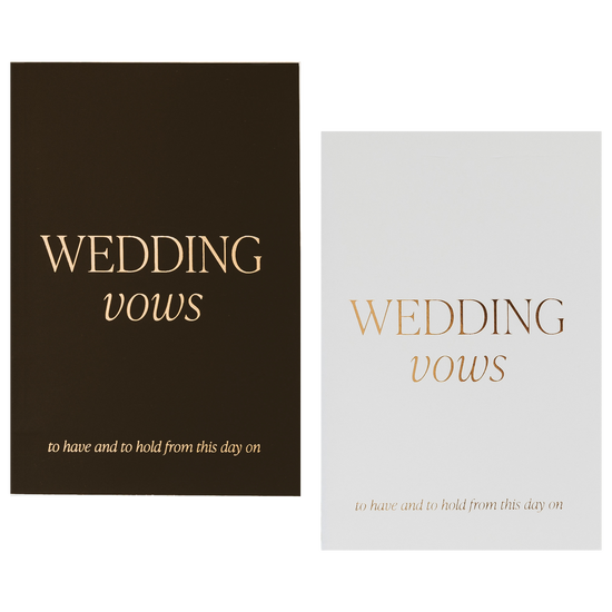 WEDDING VOWS BOOKLET SET