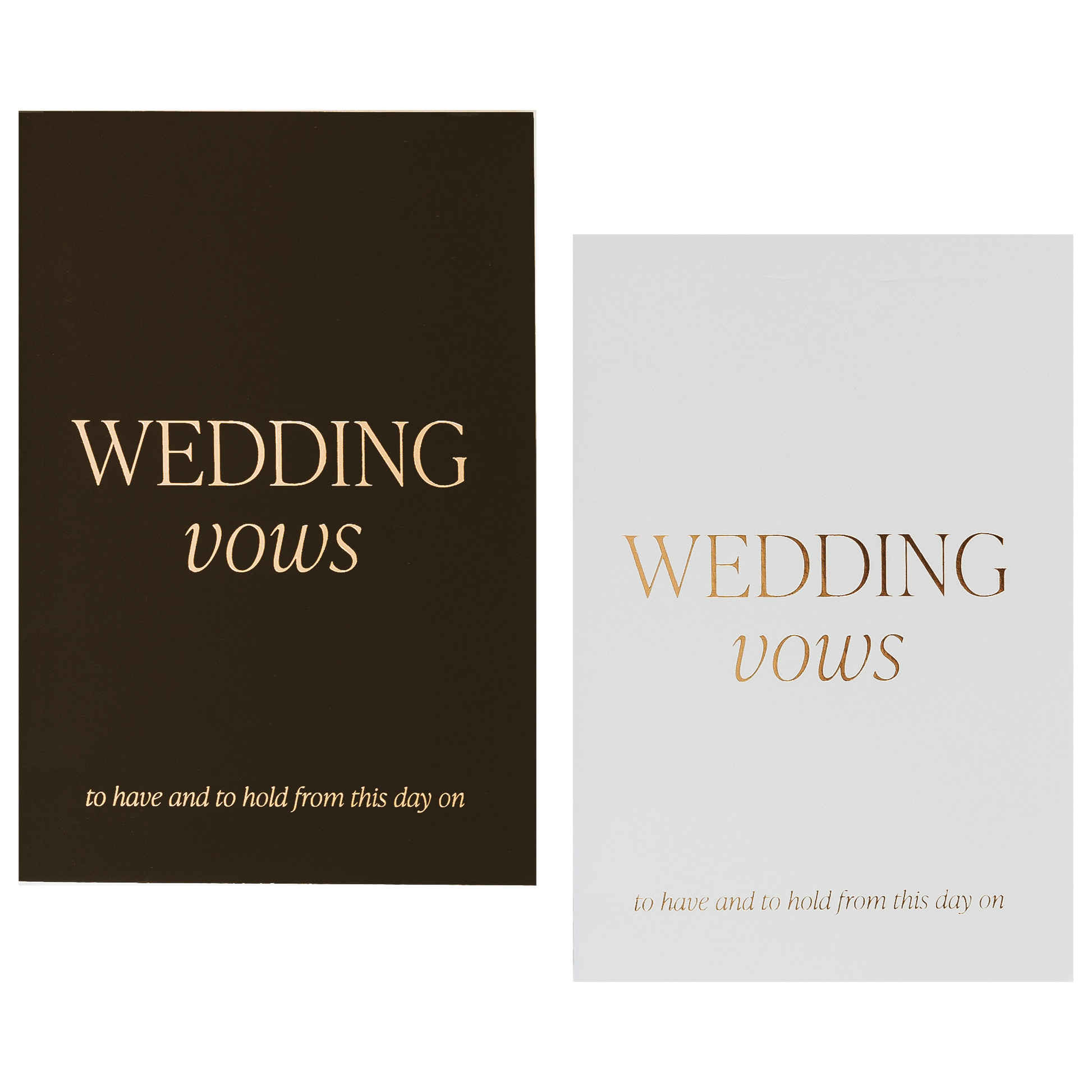 WEDDING VOWS BOOKLET SET
