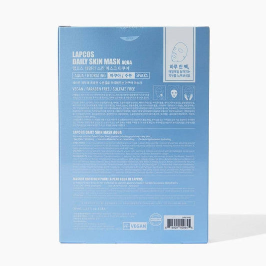 5-PACK AQUA DAILY SHEET MASKS
