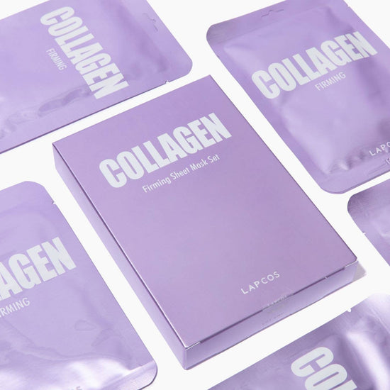 5-PACK COLLAGEN DAILY SHEET MASKS