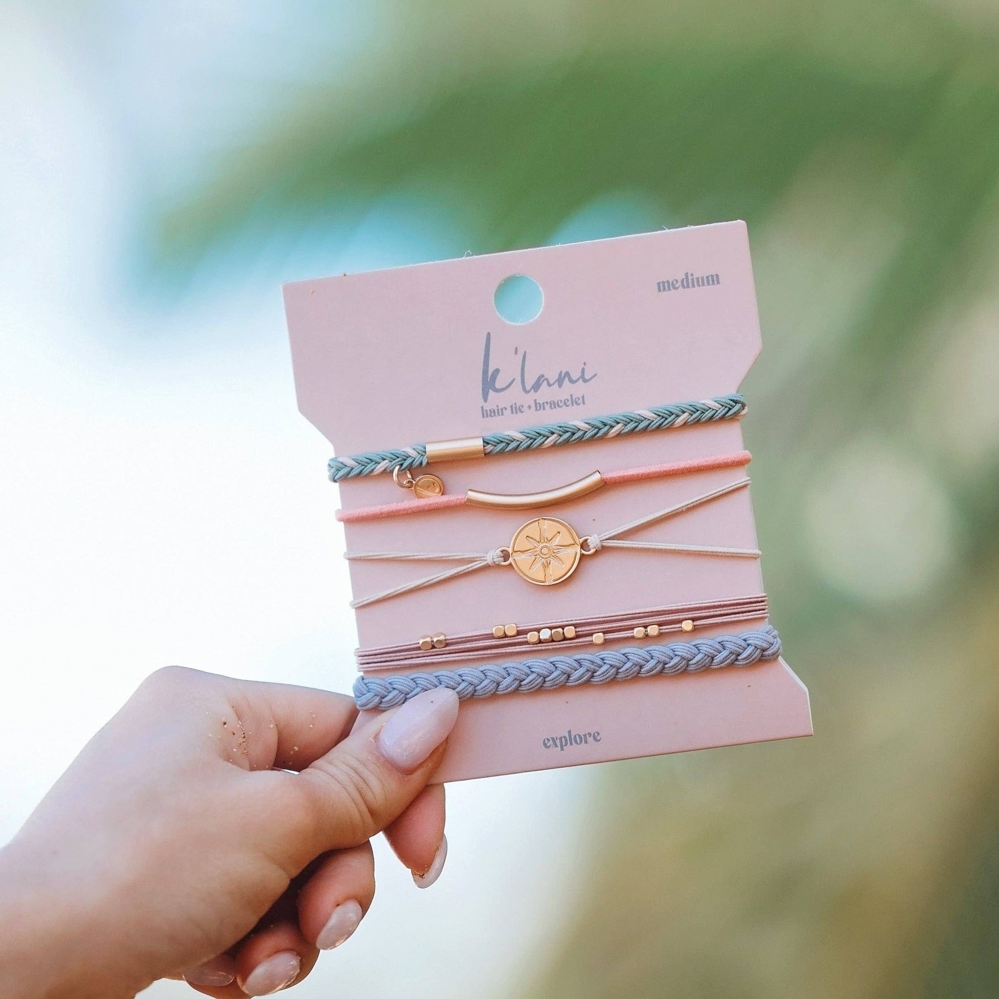EXPLORE HAIR TIE BRACELETS