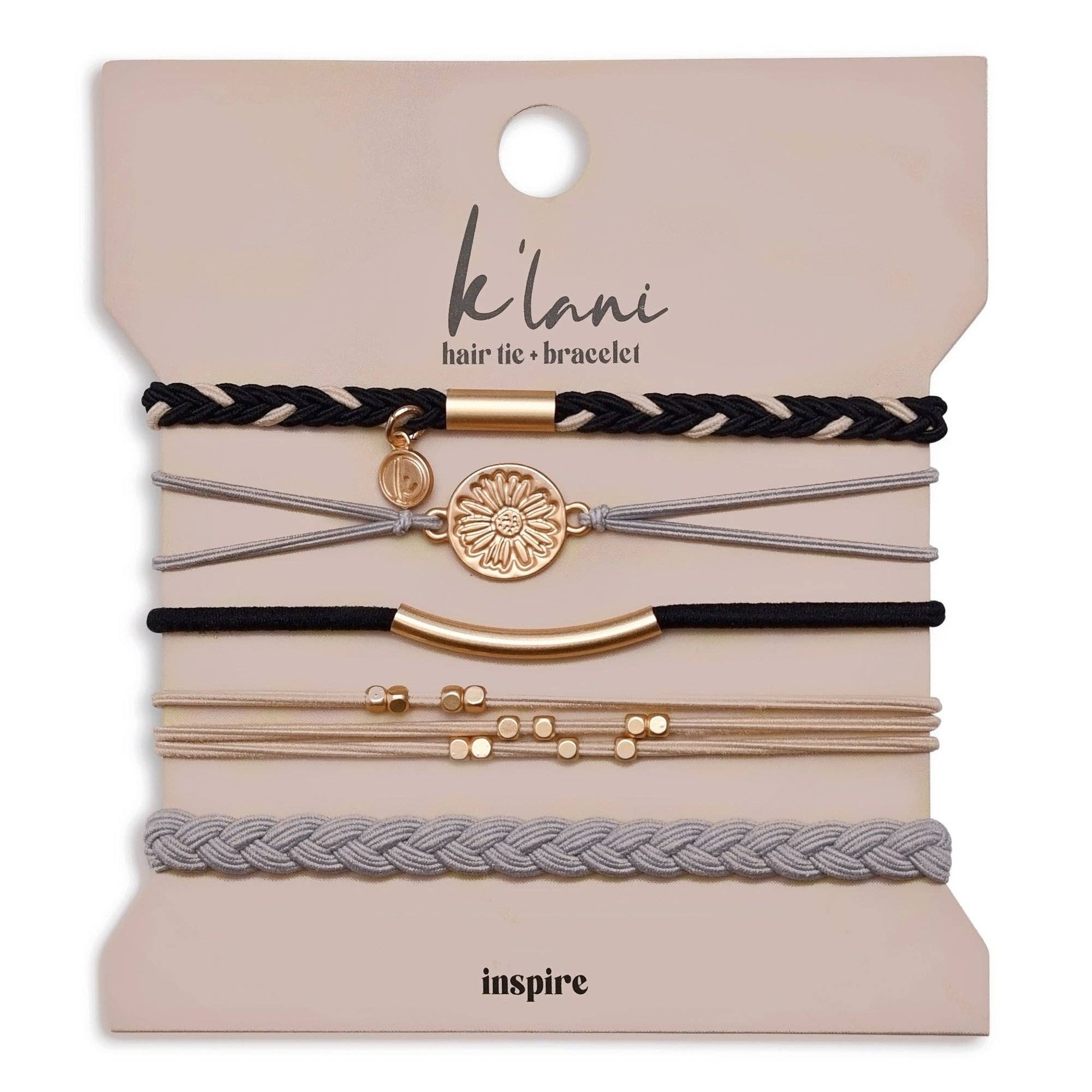 INSPIRE HAIR TIE BRACELETS