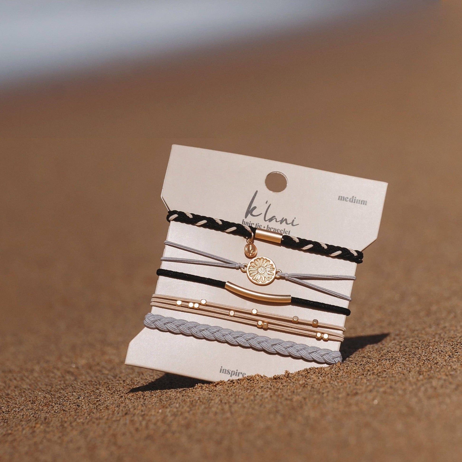 INSPIRE HAIR TIE BRACELETS