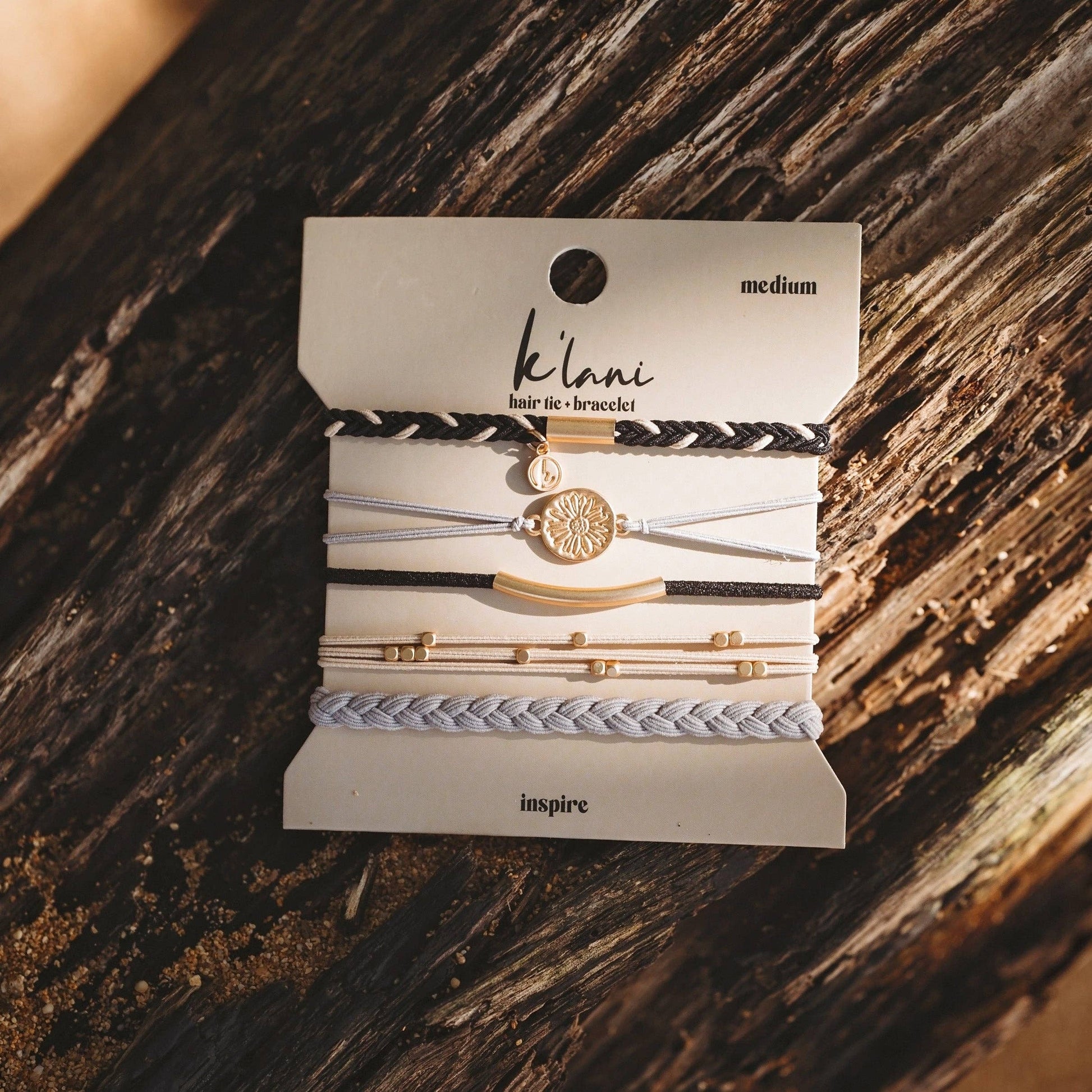 INSPIRE HAIR TIE BRACELETS