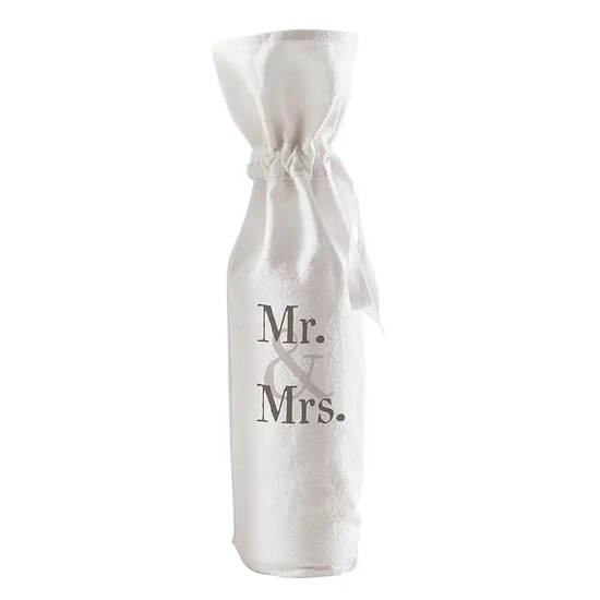 MR & MRS WINE BAG