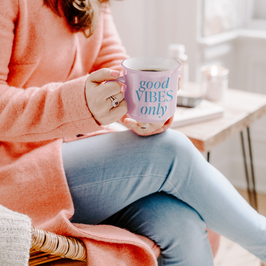 GOOD VIBES CAMPFIRE MUG
