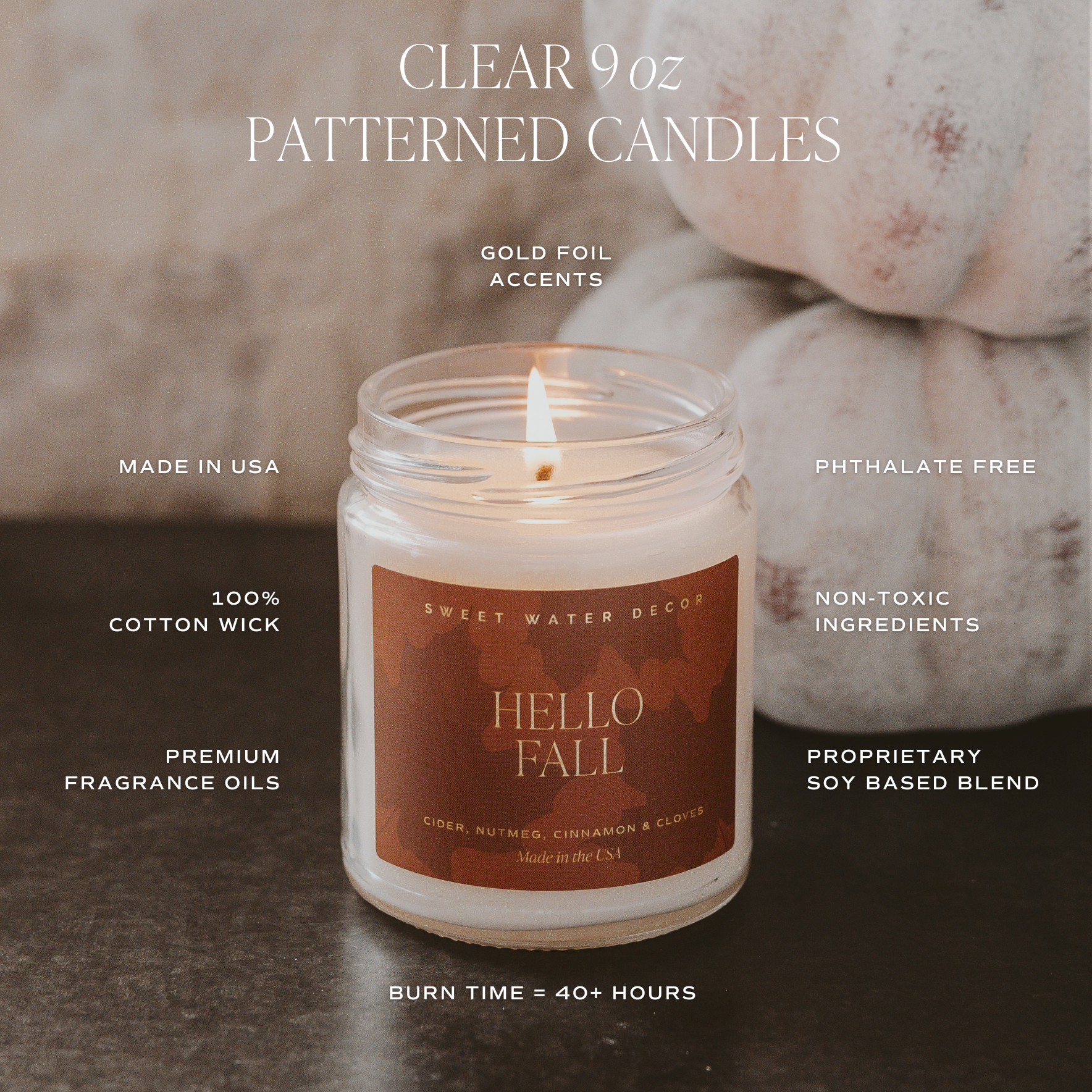 FLANNEL 9oz CANDLE