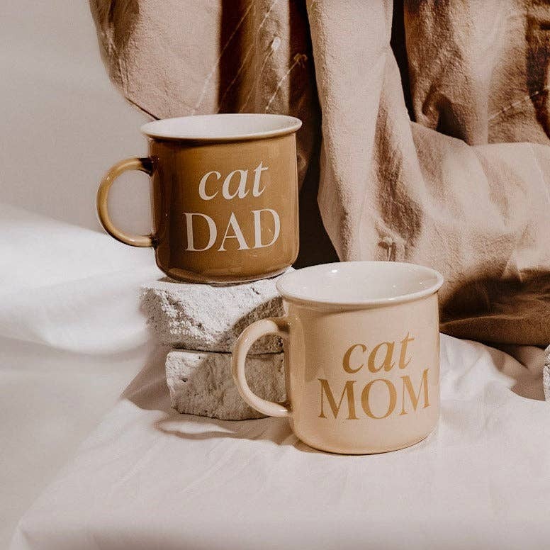 CAT DAD CAMPFIRE MUG