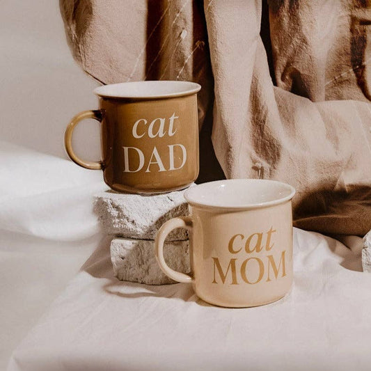 CAT MOM CAMPFIRE MUG
