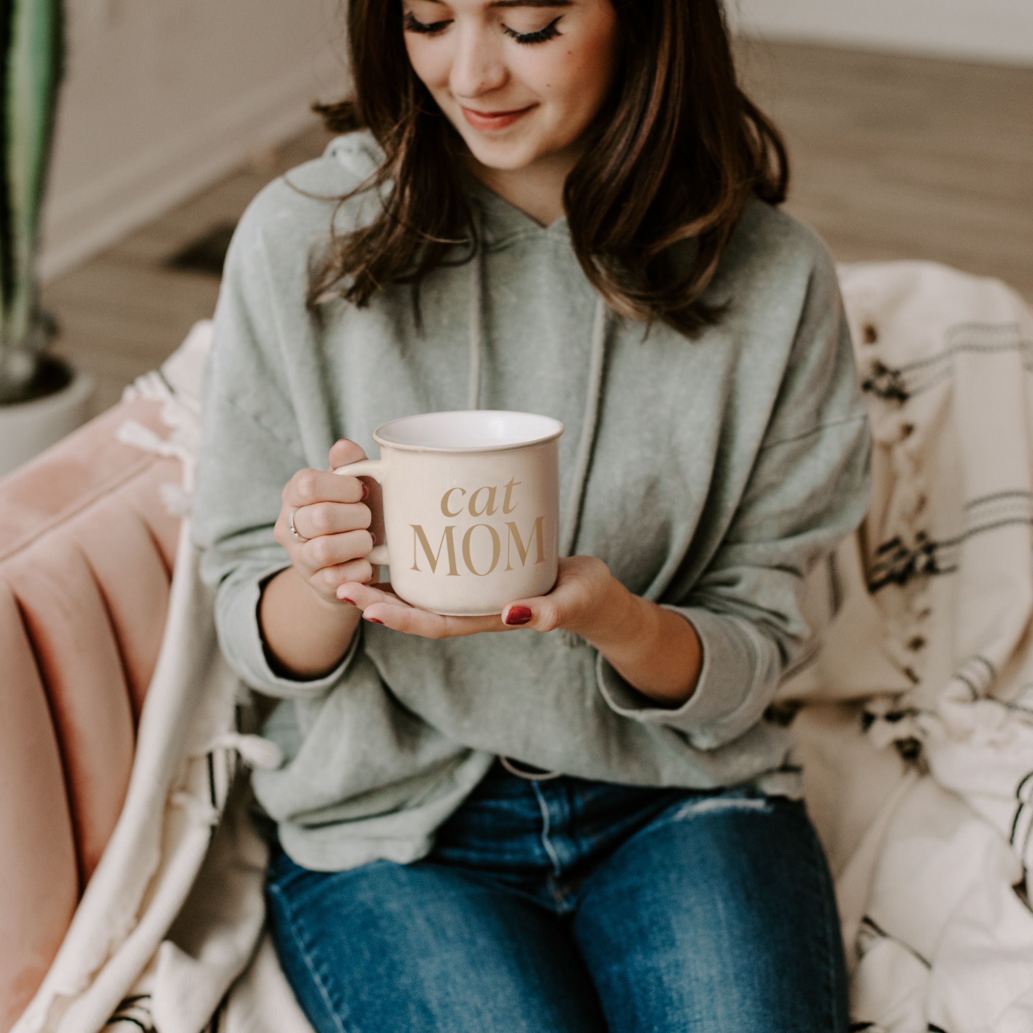 CAT MOM CAMPFIRE MUG - Thumbnail 4