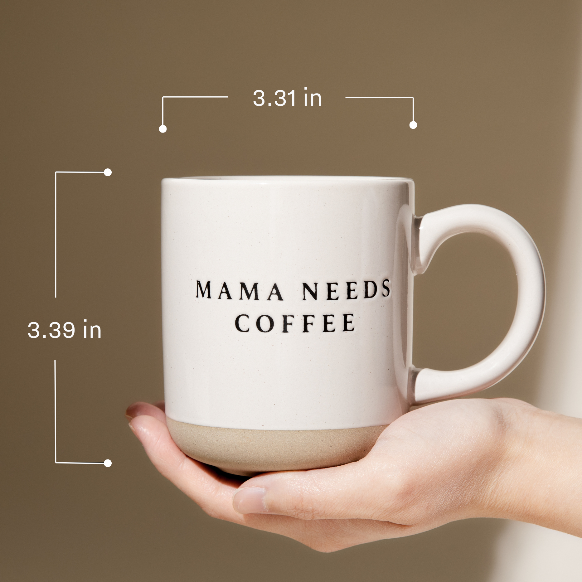 COZY SEASON STONEWARE MUG