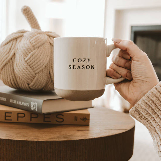 COZY SEASON STONEWARE MUG