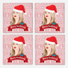 MERRY SWIFTMAS COASTERS