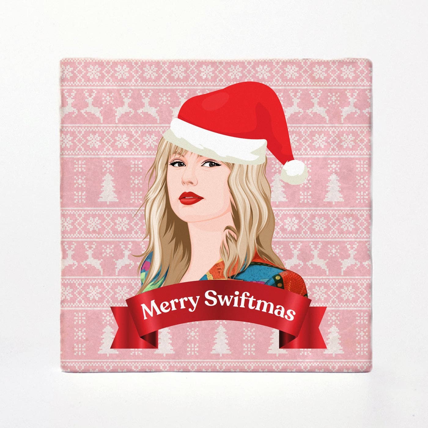MERRY SWIFTMAS COASTERS