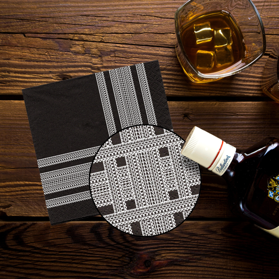 FUCKITY STRIPE ILLUSION NAPKIN