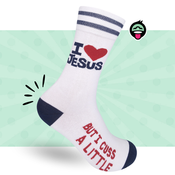 I LOVE JESUS SOCKS