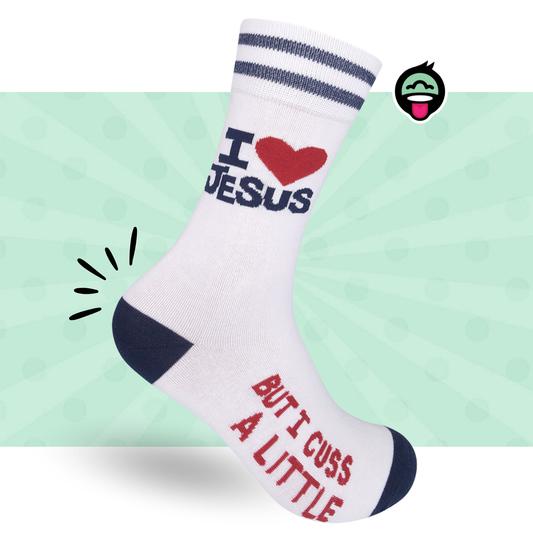 I LOVE JESUS SOCKS