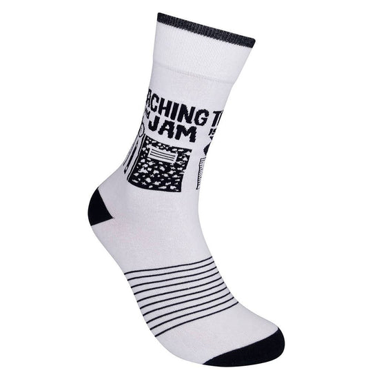 TEACHING IS MY JAM SOCK