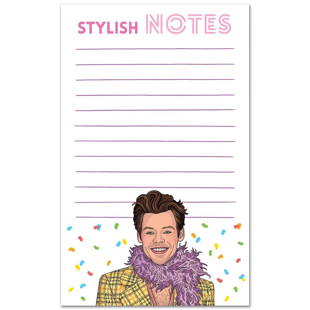 NOTEPAD: HARRY STYLISH NOTES