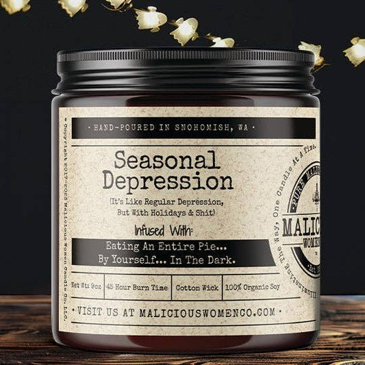 SEASONAL DEPRESSION CANDLE