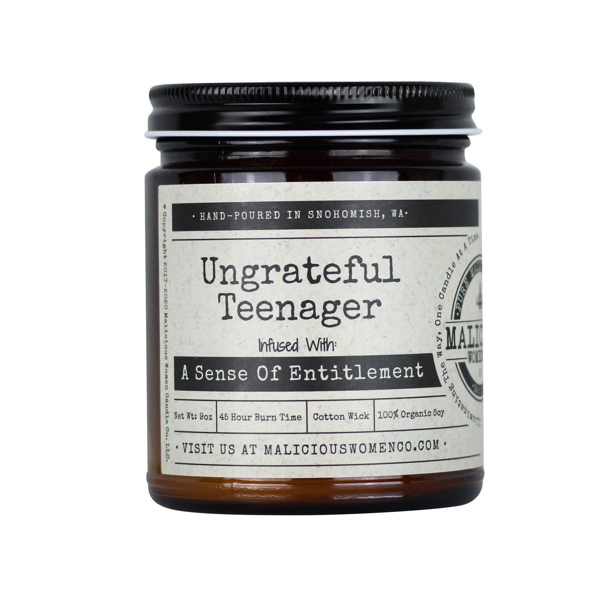 UNGRATEFUL TEENAGER CANDLE