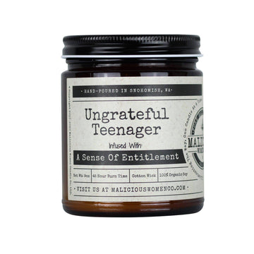 UNGRATEFUL TEENAGER CANDLE