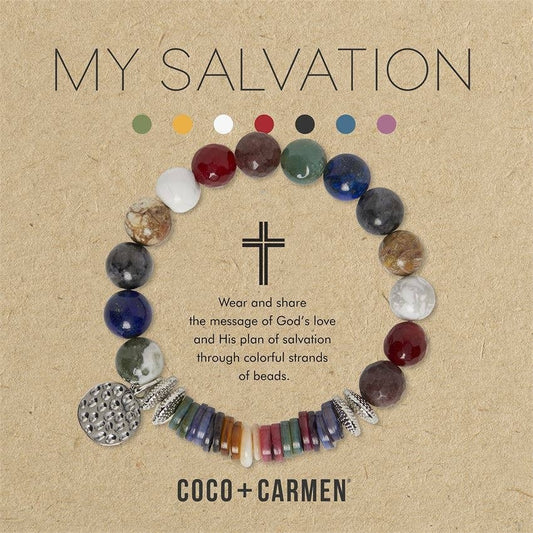 CHUNKY SALVATION BRACELET SILVER