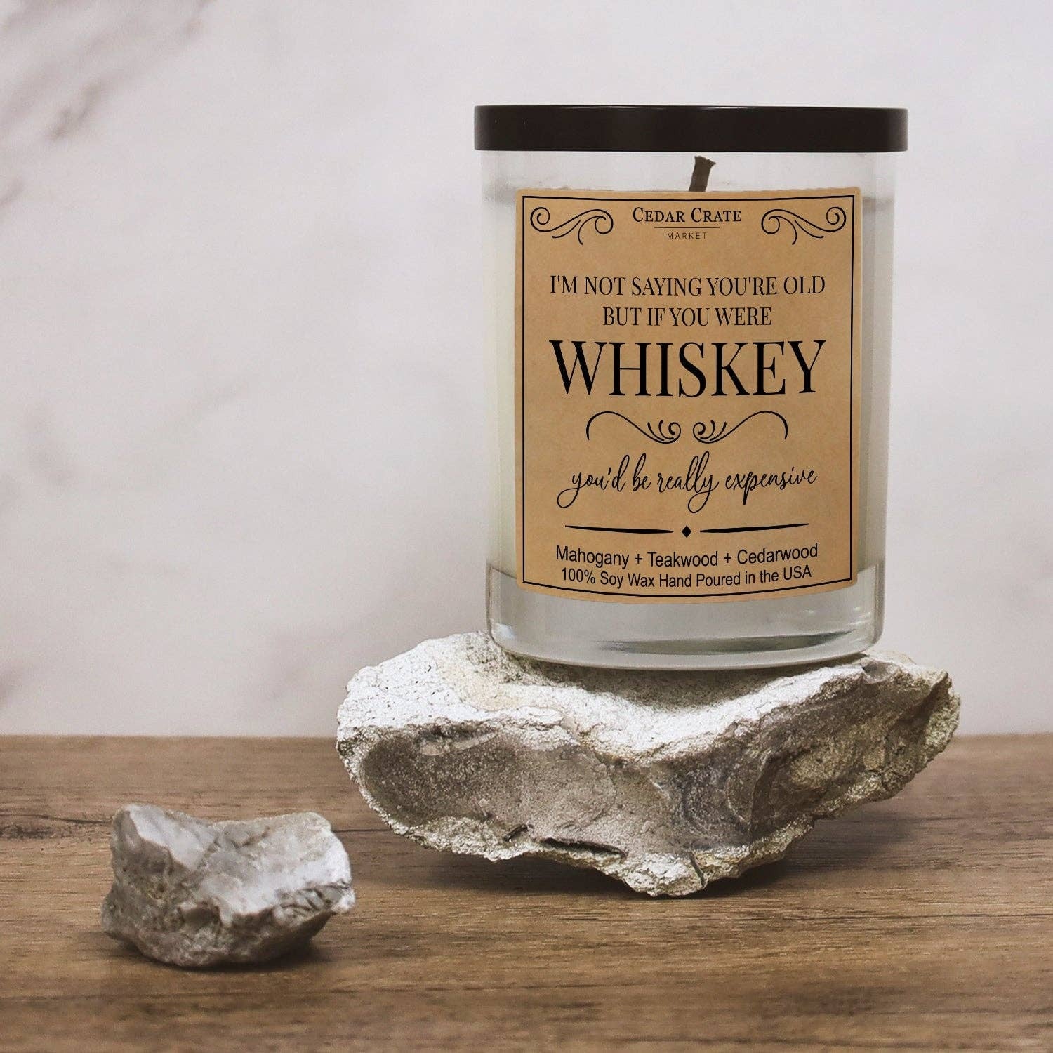 IF YOU WERE WHISKEY CANDLE